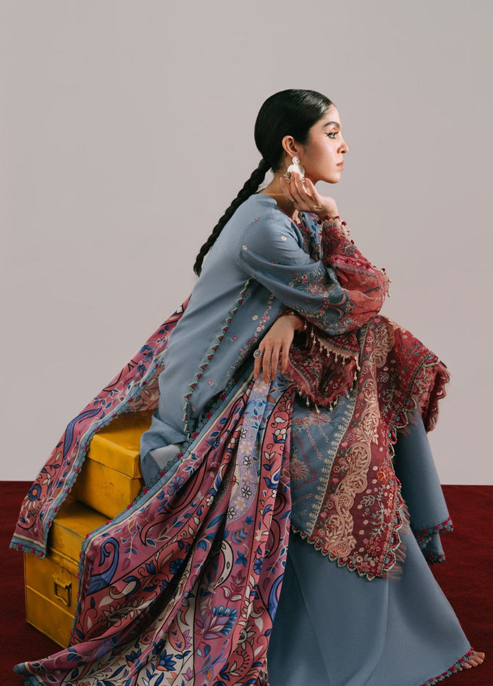 Jeevan by Fiona Embroidered Suits Unstitched 3 Piece FA25JK Neer - Winter Collection