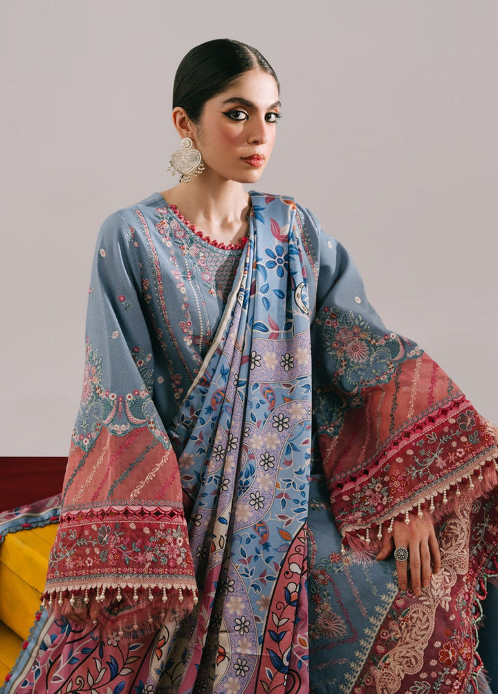 Jeevan by Fiona Embroidered Suits Unstitched 3 Piece FA25JK Neer - Winter Collection