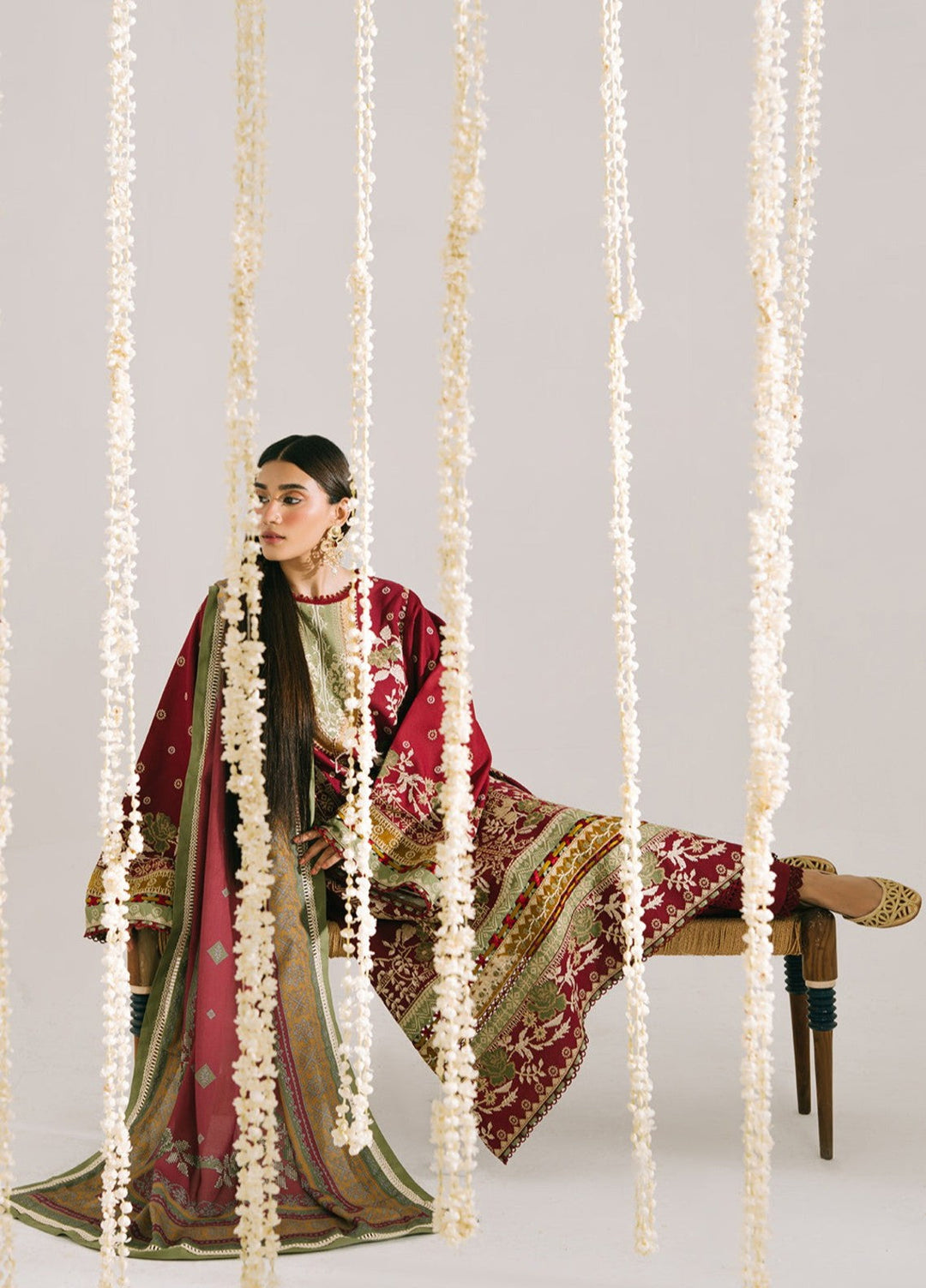 Jeevan by Fiona Embroidered Suits Unstitched 3 Piece FA25JK Lalazaar - Winter Collection