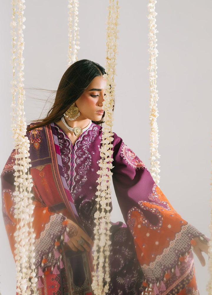 Jeevan by Fiona Embroidered Suits Unstitched 3 Piece FA25JK Gulnaar - Winter Collection