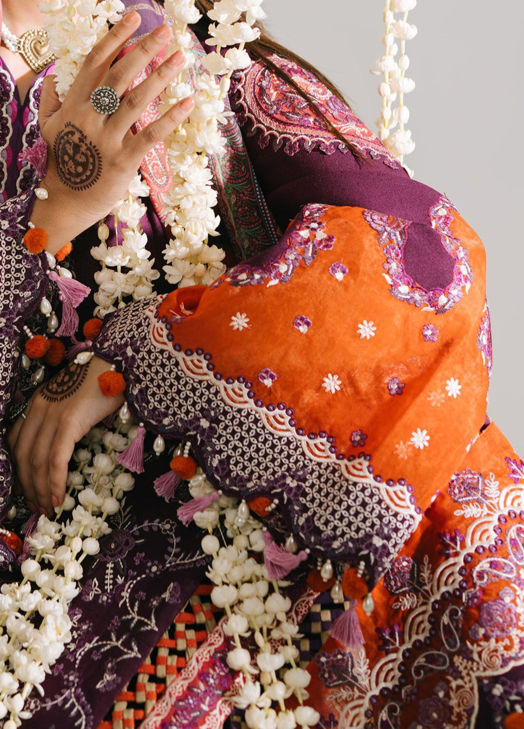 Jeevan by Fiona Embroidered Suits Unstitched 3 Piece FA25JK Gulnaar - Winter Collection