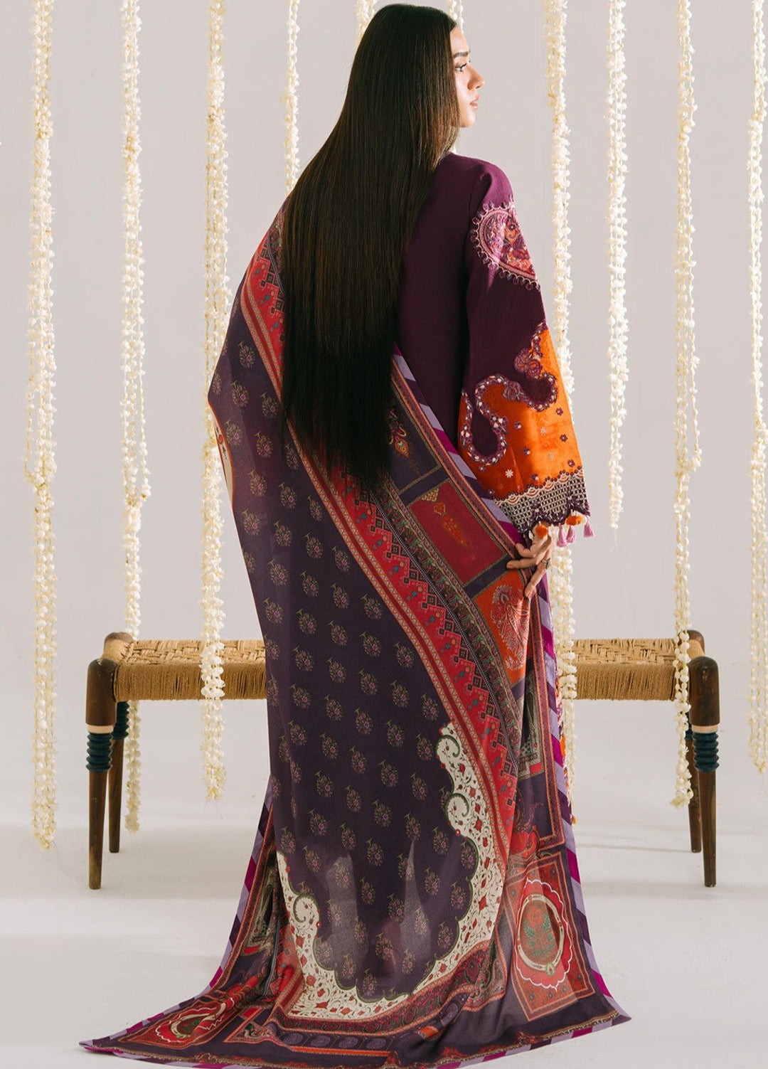 Jeevan by Fiona Embroidered Suits Unstitched 3 Piece FA25JK Gulnaar - Winter Collection