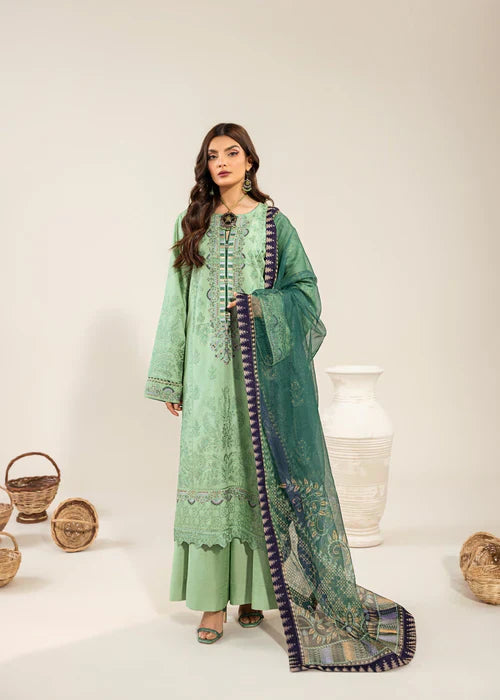 Ravish by Ruby Suleiman Women Pret 3 Piece Cotton Net Minti Charm - Summer Collection