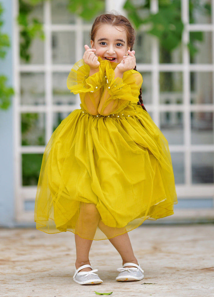 Fairy Bloom by Modest Kids Pret Festive Olive - Festive Collection