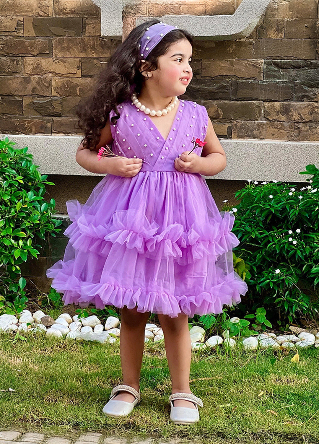 Fairy Bloom by Modest Kids Pret Festive Lilac Pearl - Festive Collection