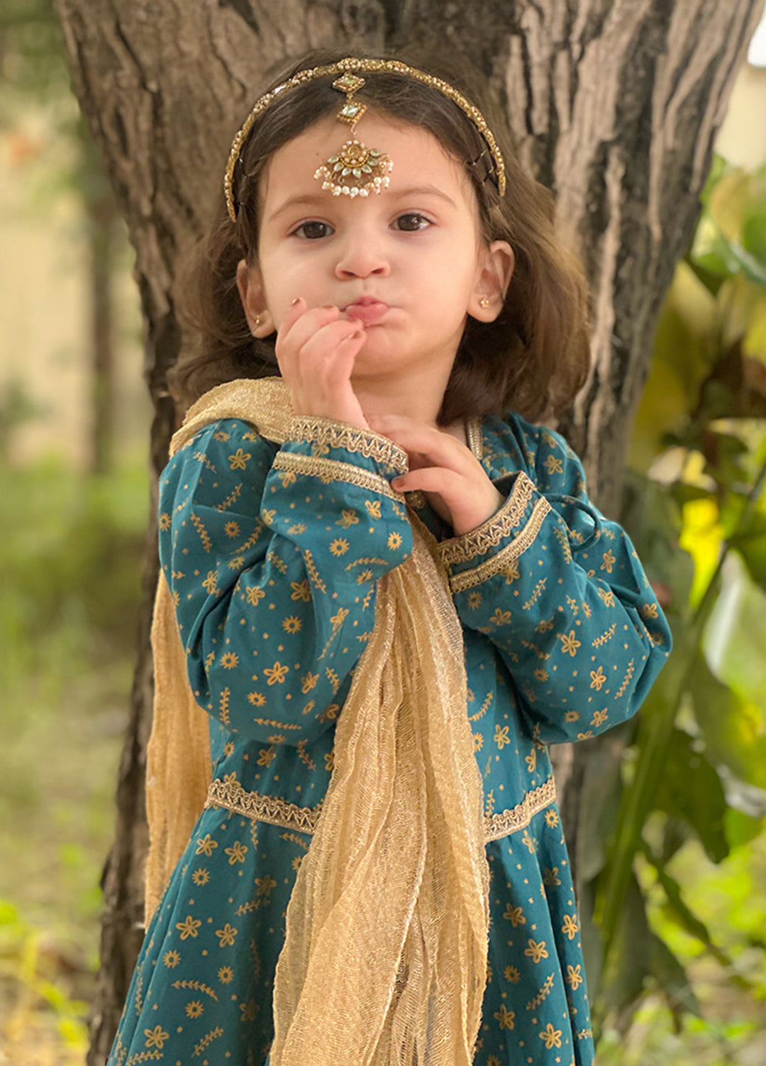 Modest Girl Pret Festive Blue Ice - Festive Collection