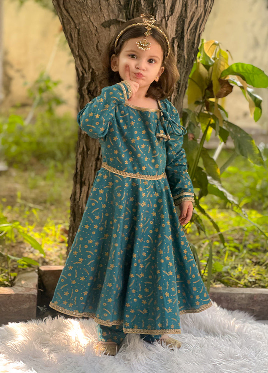 Modest Girl Pret Festive Blue Ice - Festive Collection