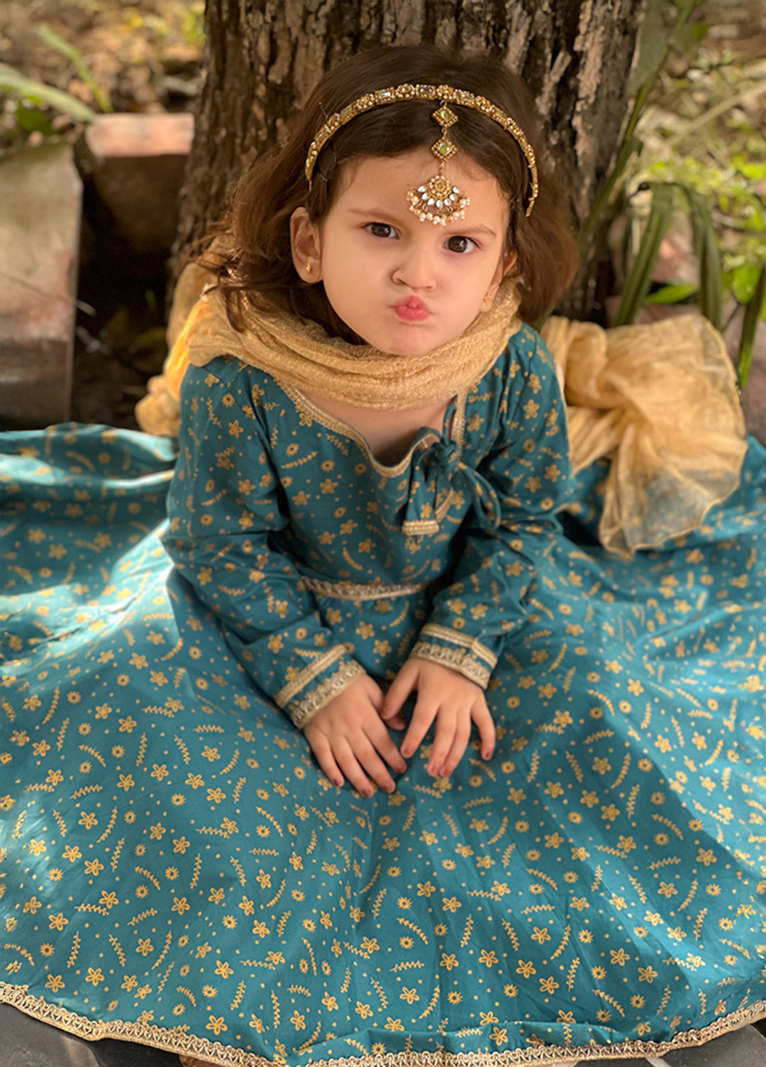 Modest Girl Pret Festive Blue Ice - Festive Collection