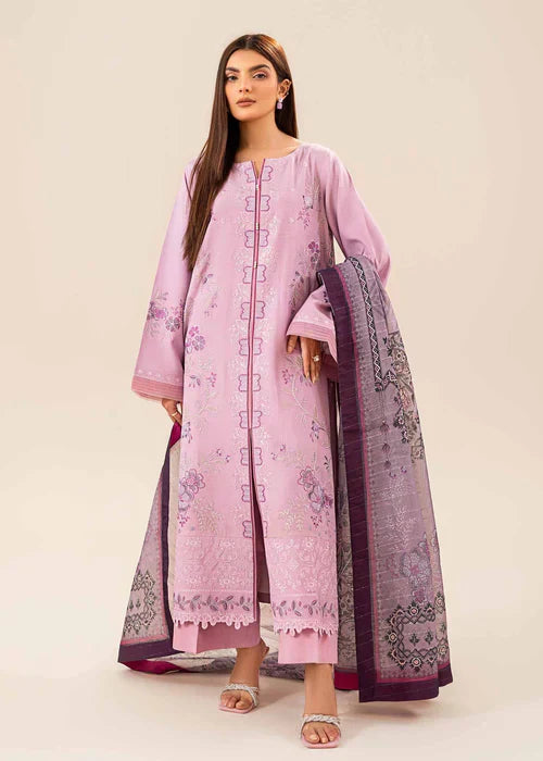 Gohor e Nayab by Ruby Suleiman Pret Lawn Suits 3 Piece Lilac Garden - Festive Collection