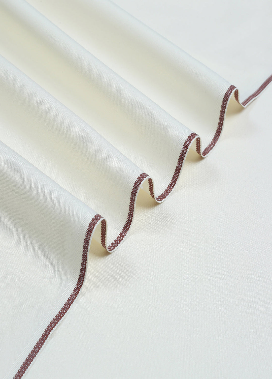 Men Unstitch Embroidered Neckline Kameez Shalwar Cream - GTS-FE-011 - Casual Collection