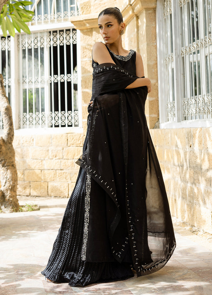 Elara by Mavie Women Pret Raw Silk Monarch - Festive Collection