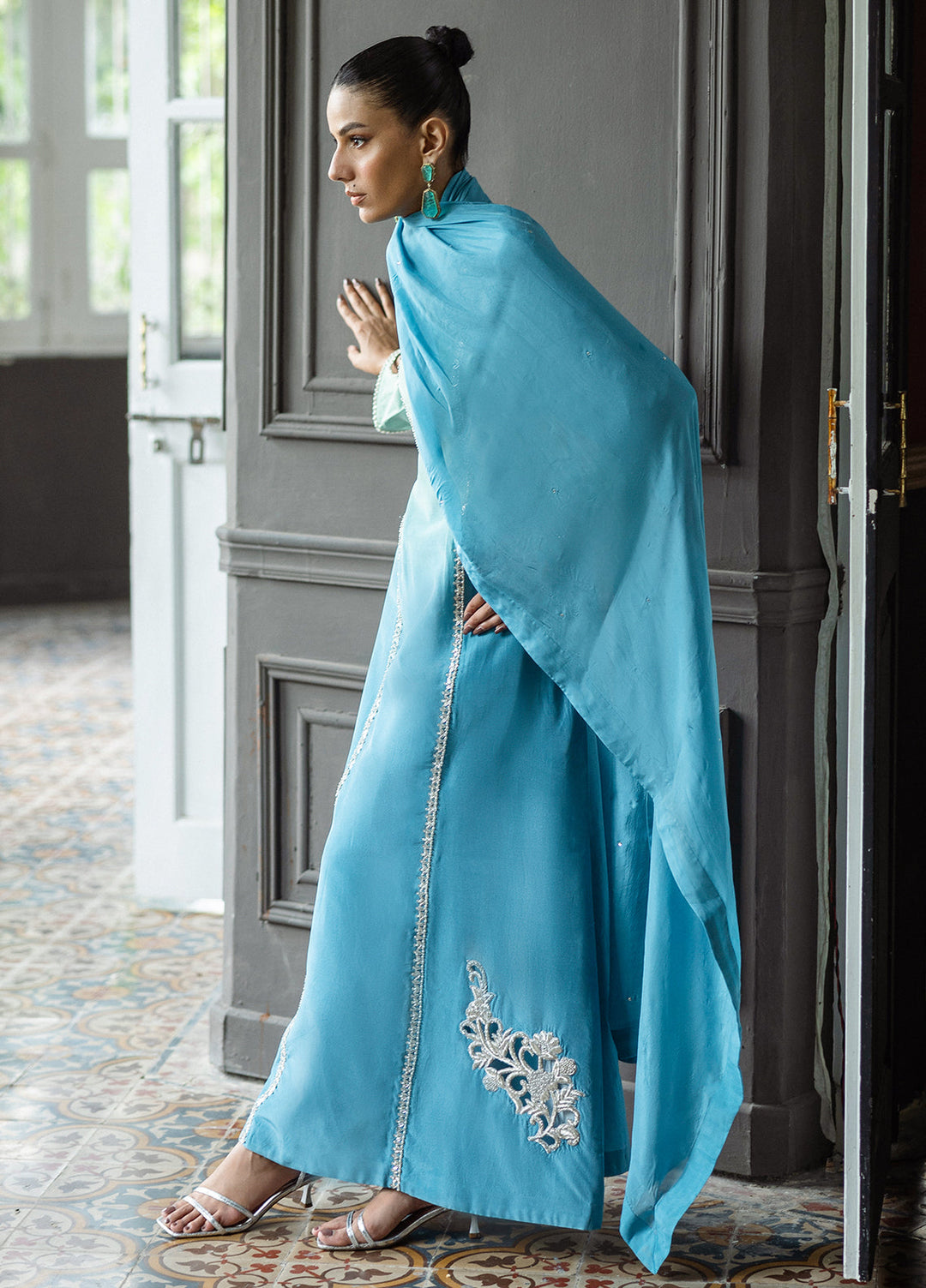 Elara by Mavie Women Pret Ombre Silk Sevaya - Festive Collection