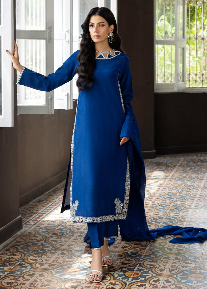 Elara by Mavie Women Pret Ramen Silk Indeva - Festive Collection