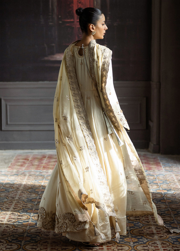 Elara by Mavie Women Pret Shamose Silk Noore - Festive Collection