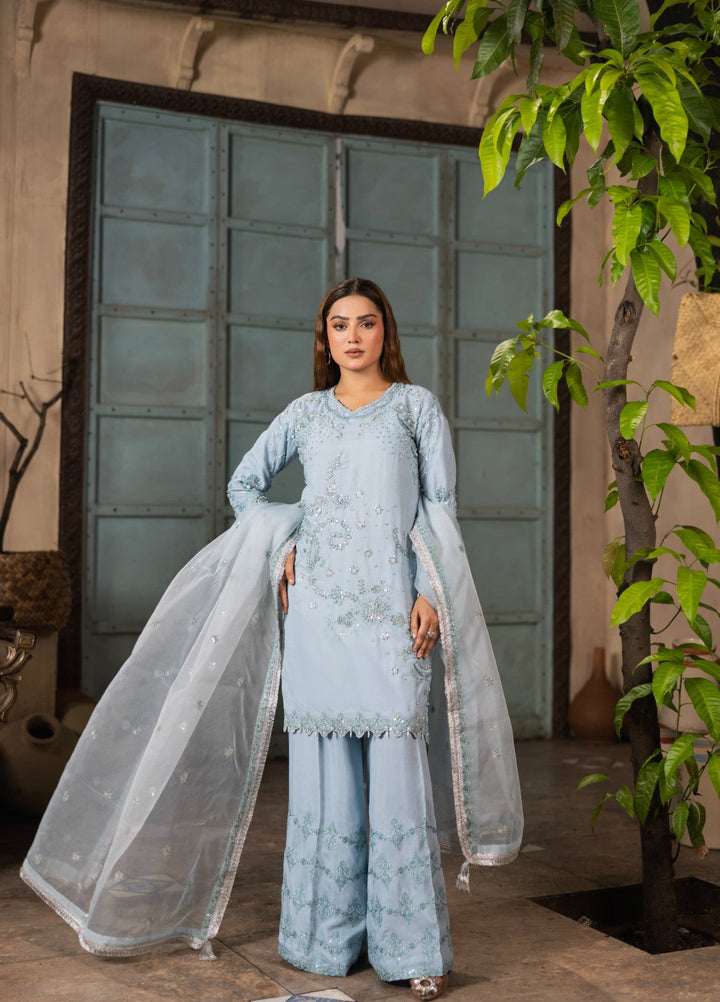 Ramz O Raaz by Ruby Suleiman Pret Skyward Silk - Festive Collection