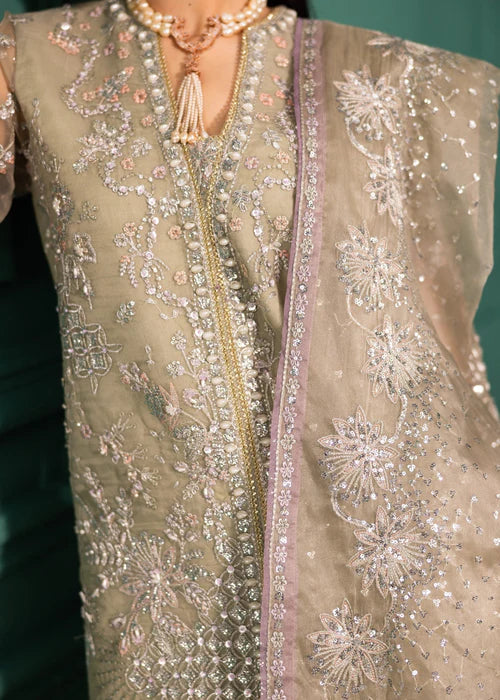 Ramz O Raaz by Ruby Suleiman Women Pret Organza Dewdrop Dream - Festive Collection