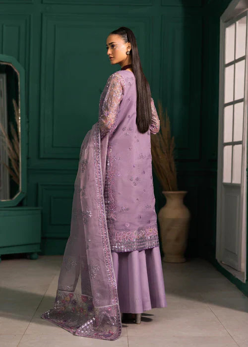 Ramz O Raaz by Ruby Suleiman Women Pret Organza Thistle Whisper - Festive Collection