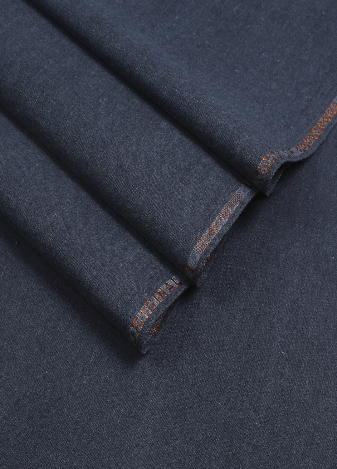 Men Unstitch Embroidered Khaddar Cutwork Neckline-Charcoal-GTS-KB-014