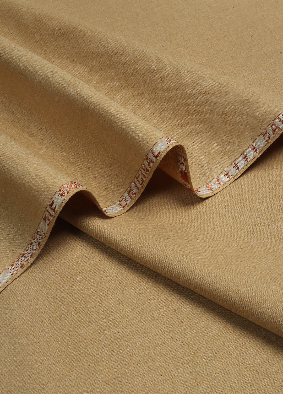 Men Unstitch Embroidered Khaddar Cutwork Neckline-Bronze-GTS-KB-016