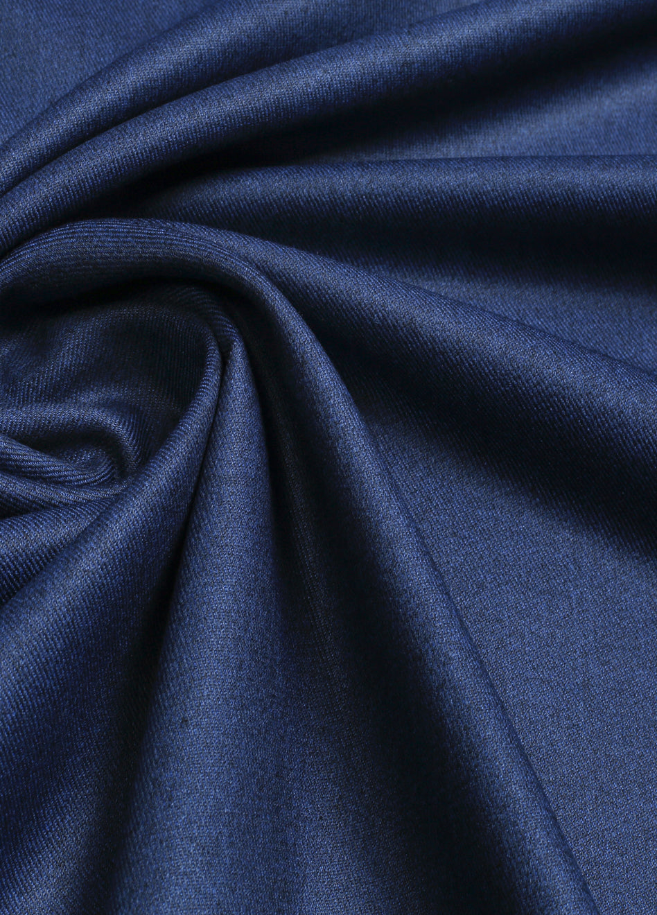 Men Unstitch Textured Jasper Poly Wool Blend  Kameez Shalwar-Denim-GTS-EW-003