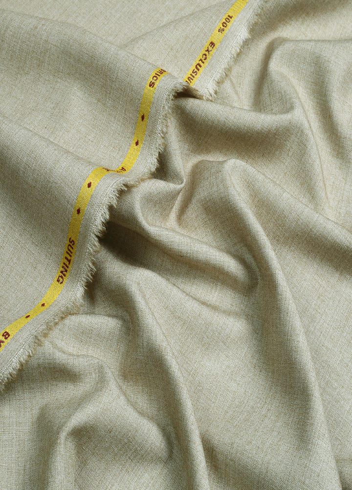 Men Unstitch Textured Avenue Blend Kameez Shalwar-Sage-GTS-EW-007