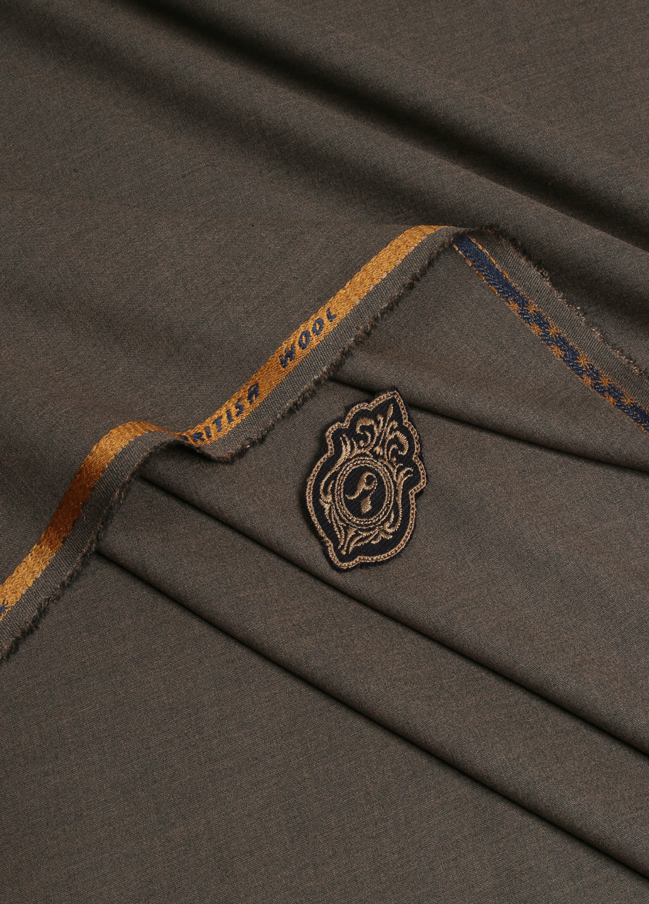 Men Unstitch Textured Shangrila Blend Kameez Shalwar-Cader-GTS-EW-008