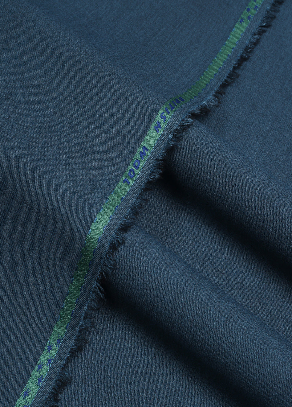 Men Unstitch Textured Shangrila Blend Kameez Shalwar-Prussian-GTS-EW-010