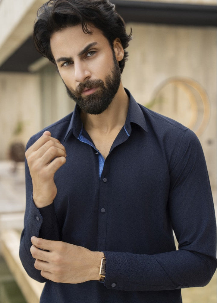 Ghumaan by Buraq Mens Pret Kurta Shalwar Wash n Wear Shaffaf - Casual Collection