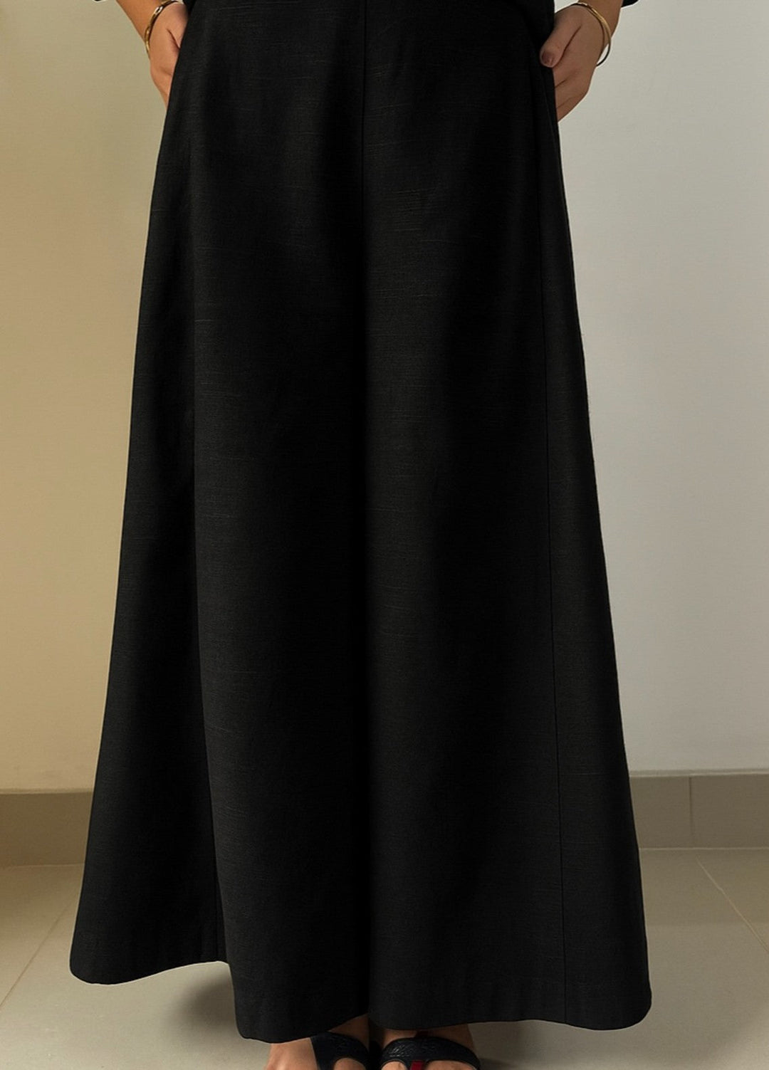 Classic Khaddar Ijaar - Black