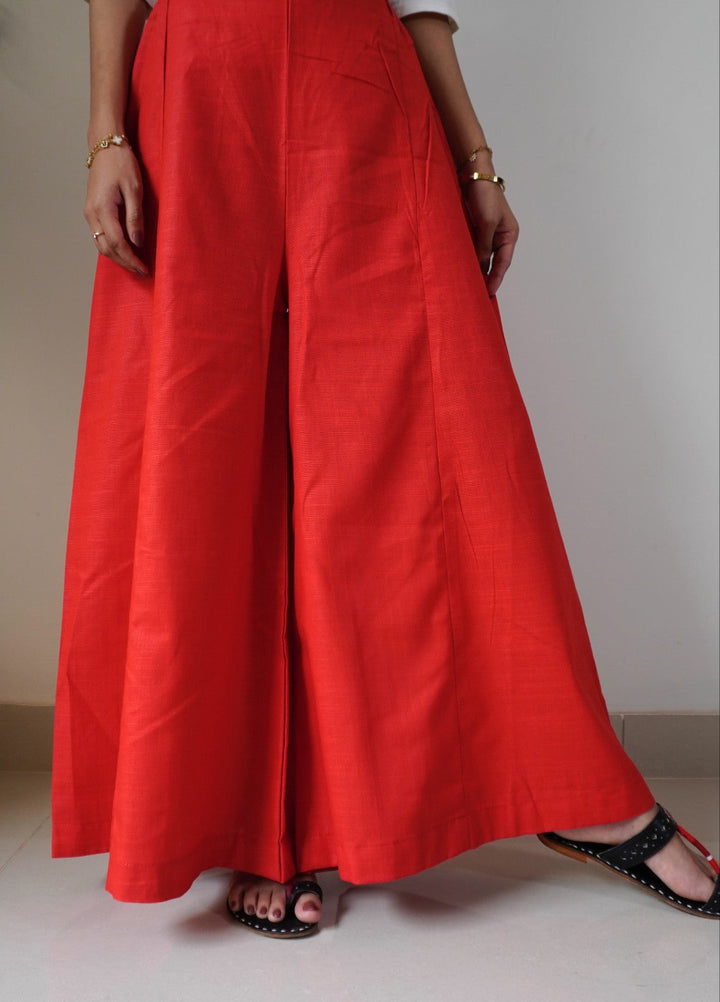 Classic Khaddar Ijaar - Red