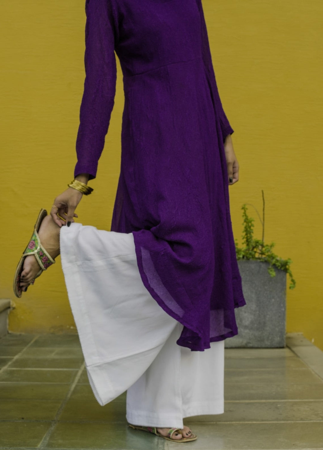 Breezy Basics by Deck Up Women Bottoms 1 Piece Classic Flared Ijaar - White - Casual Collection