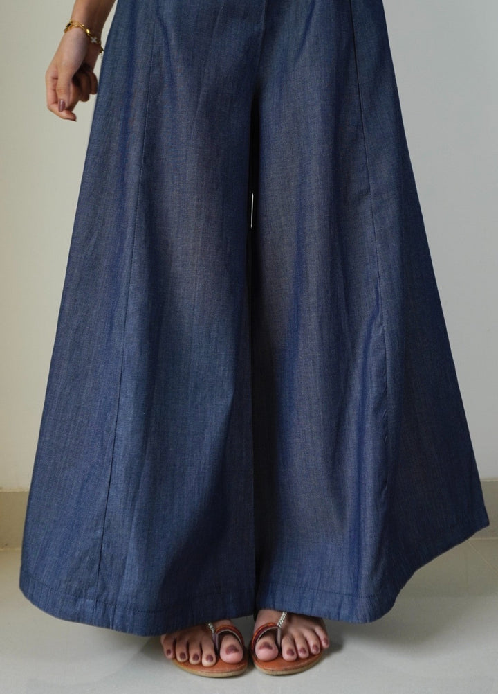 Breezy Basics by Deck Up Women Bottoms 1 Piece Classic Flared Ijaar - Denim - Casual Collection