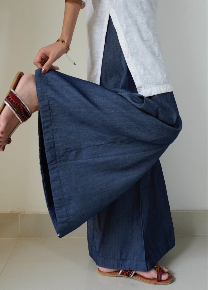 Breezy Basics by Deck Up Women Bottoms 1 Piece Classic Flared Ijaar - Denim - Casual Collection