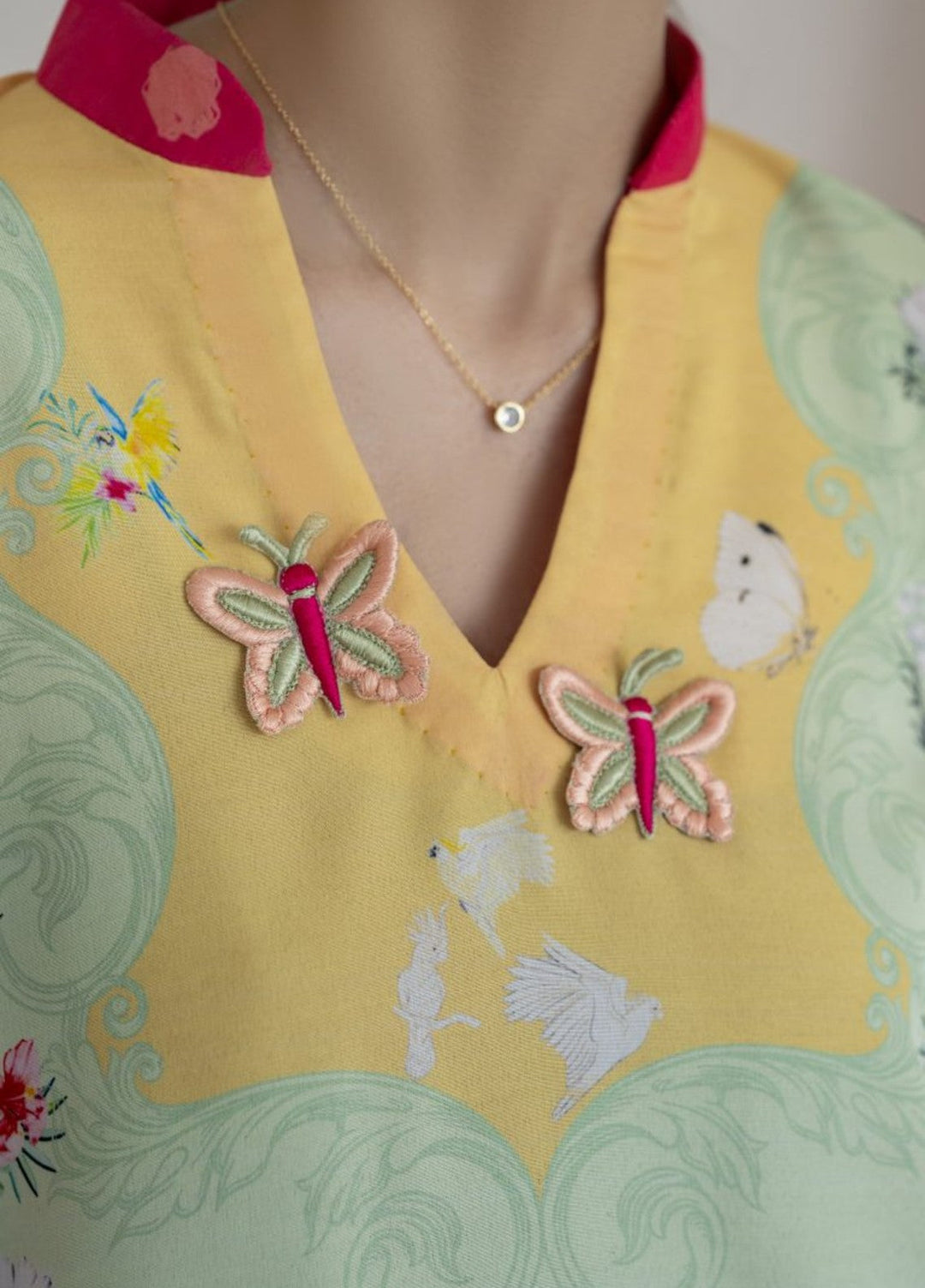 Misaal by Ayesha Somaya Charmed Women Pret Lawn Silk Suits 2 Piece The Swan - Casual Collection