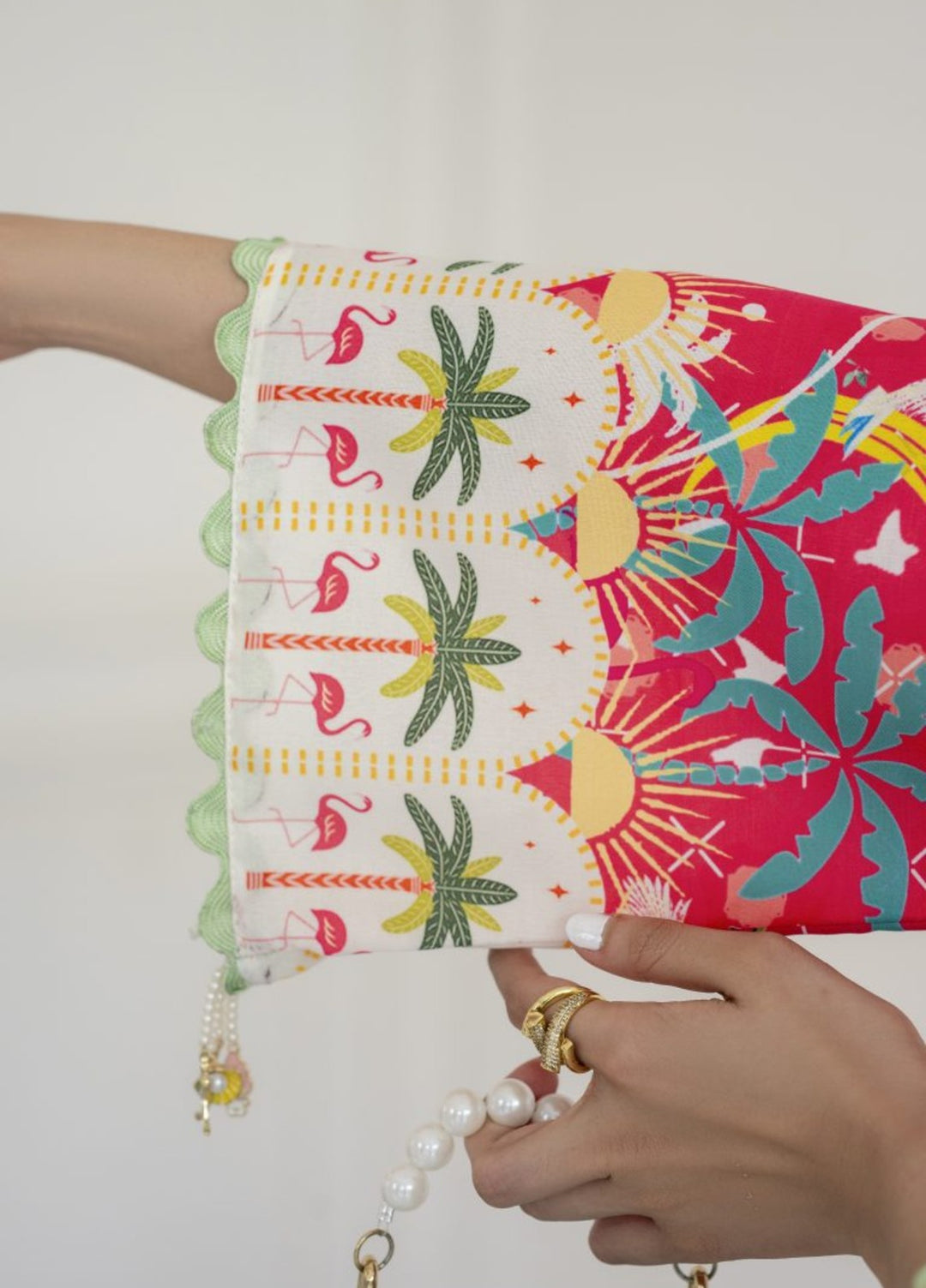 Misaal by Ayesha Somaya Charmed Women Pret Lawn Silk Suits 2 Piece The Swan - Casual Collection