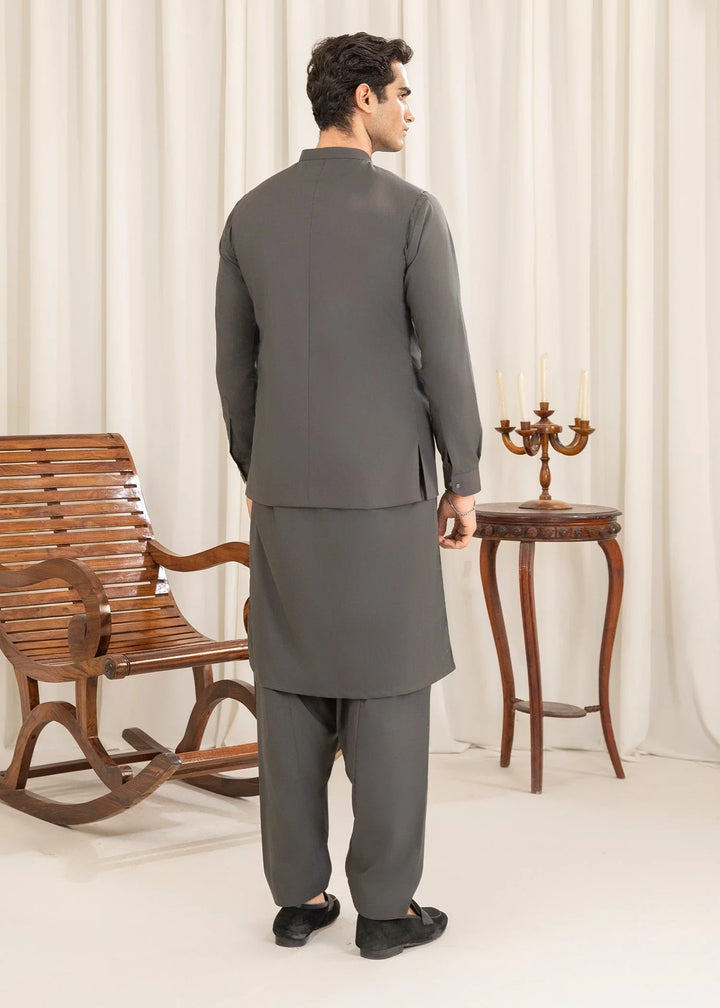Shan-e-Buraq Mens Eastern Wash N Wear 3 Piece Nael - Formals Collection