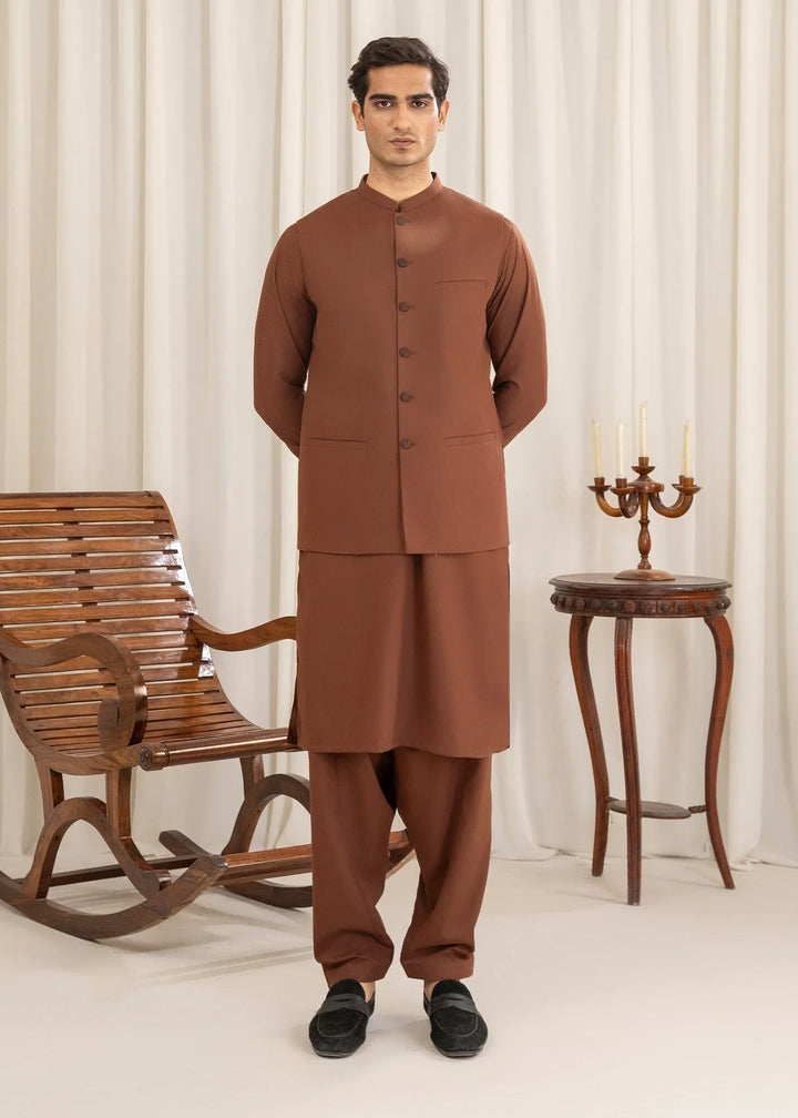 Shan-e-Buraq Mens Eastern Wash N Wear 3 Piece Karam - Formals Collection