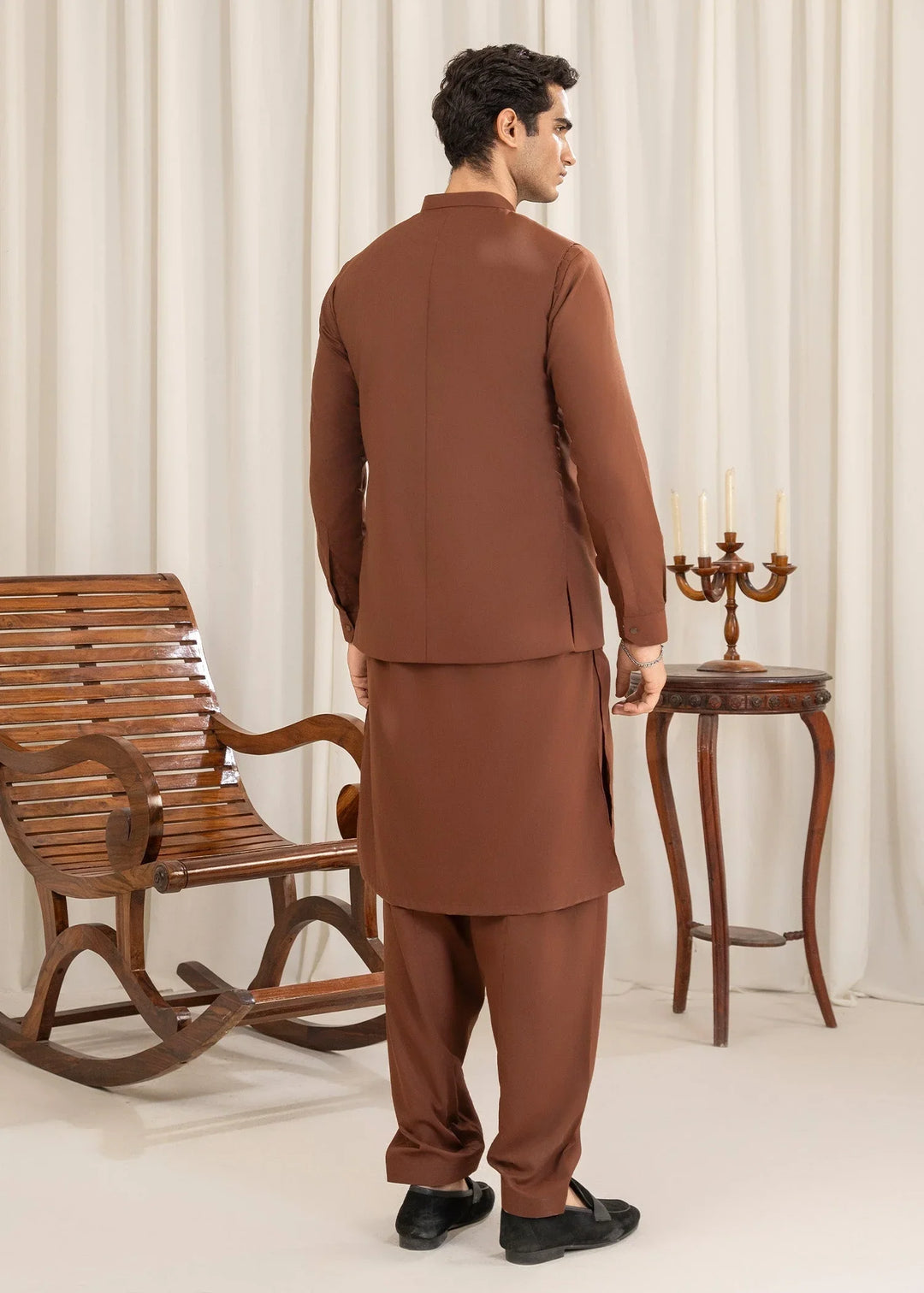 Shan-e-Buraq Mens Eastern Wash N Wear 3 Piece Karam - Formals Collection