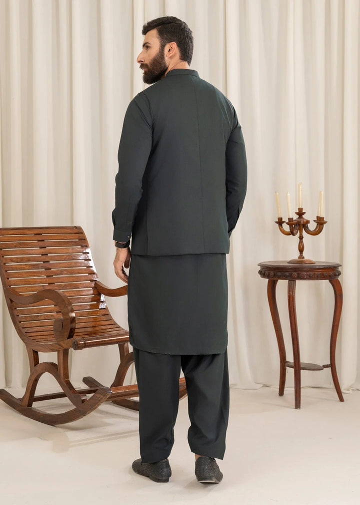Shan-e-Buraq Mens Eastern Wash N Wear 3 Piece Rameel - Formals Collection