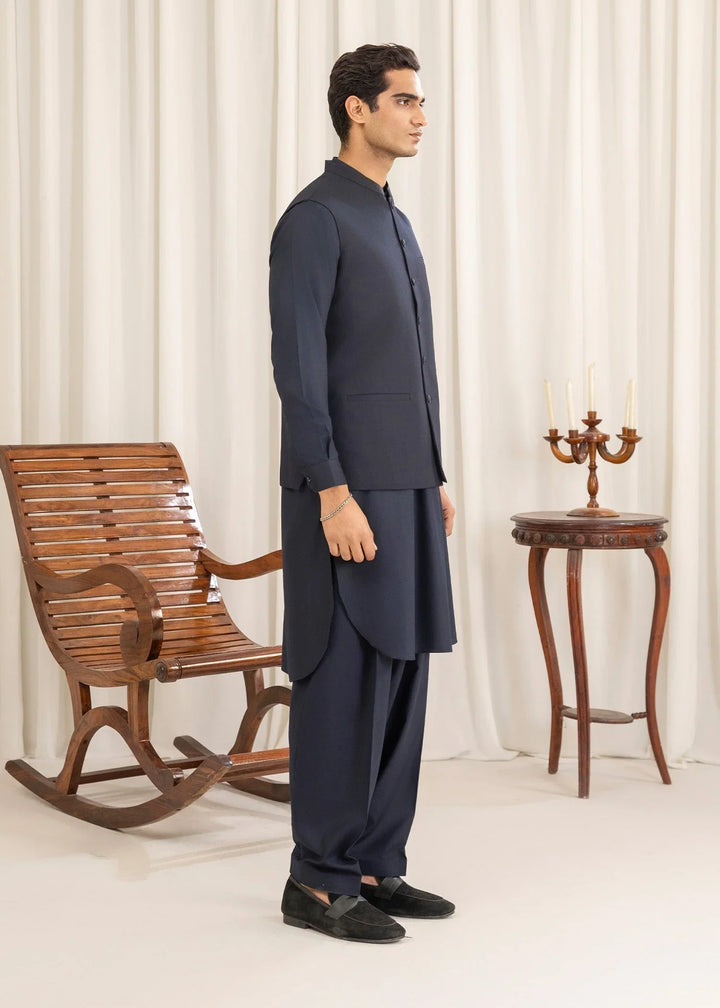 Shan-e-Buraq Mens Eastern Wash N Wear 3 Piece Nuraan - Formals Collection