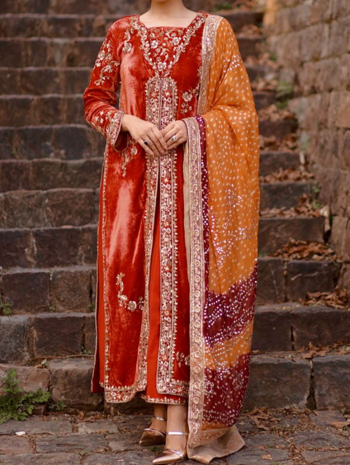 Luxe By Hues Atelier Women Pret 3 Piece French Dynasty - Formals Collection