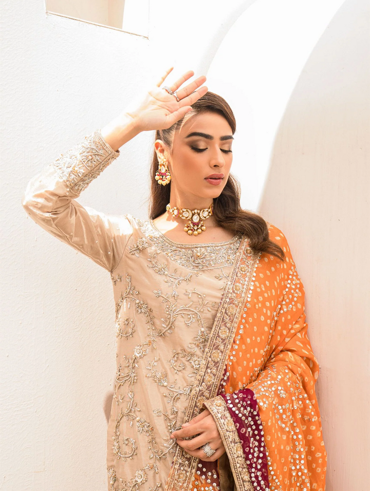 Luxe By Hues Atelier Women Pret 3 Piece Norah - Formals Collection