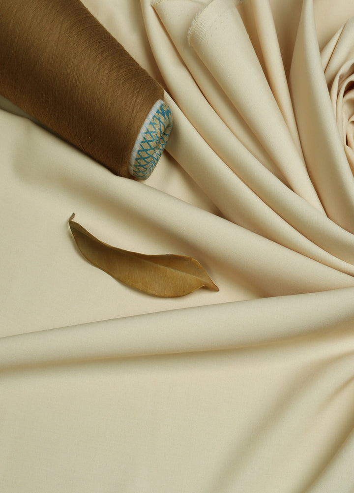 Monochorme by fabrich Men Unstitch Embroidered Neckline & Bann Kameez Shalwar Flax GTS-TE-004 - Casual Collection