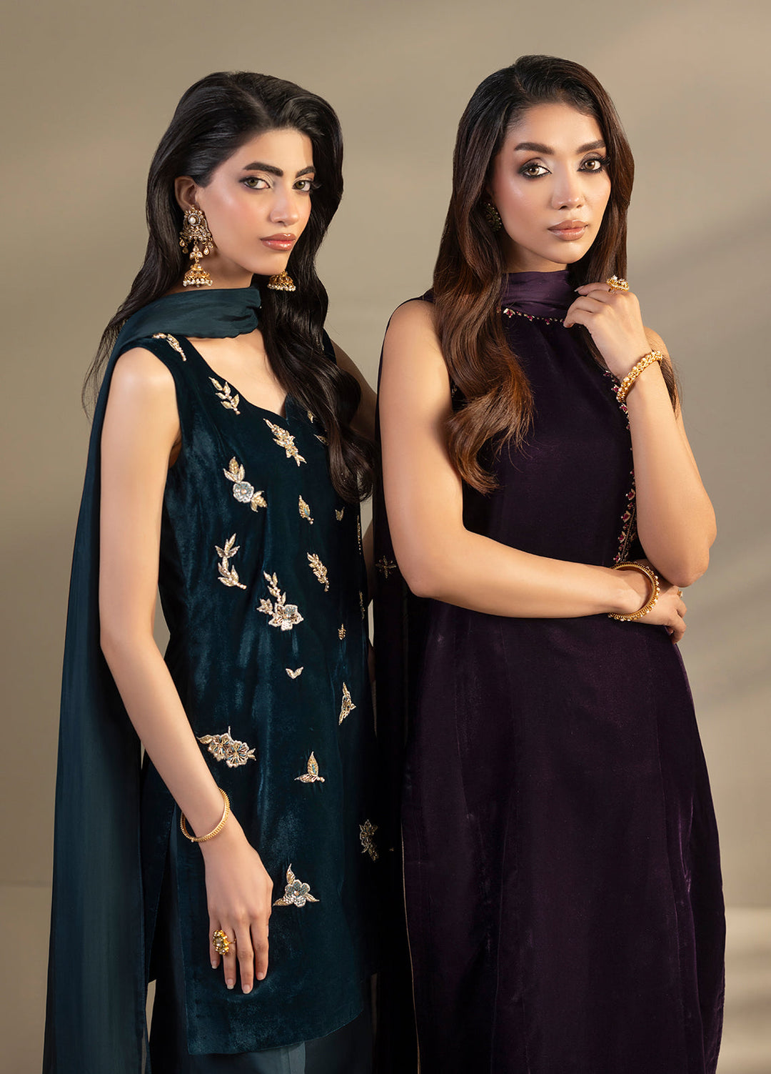 Noir by Mavie Pret Luxury Velvet Miren - Festive Collection