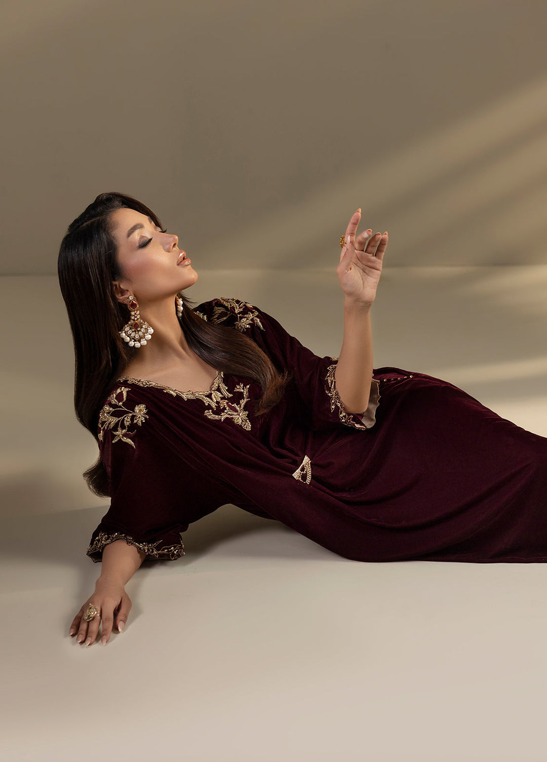 Noir by Mavie Pret Luxury Velvet Czarina - Festive Collection