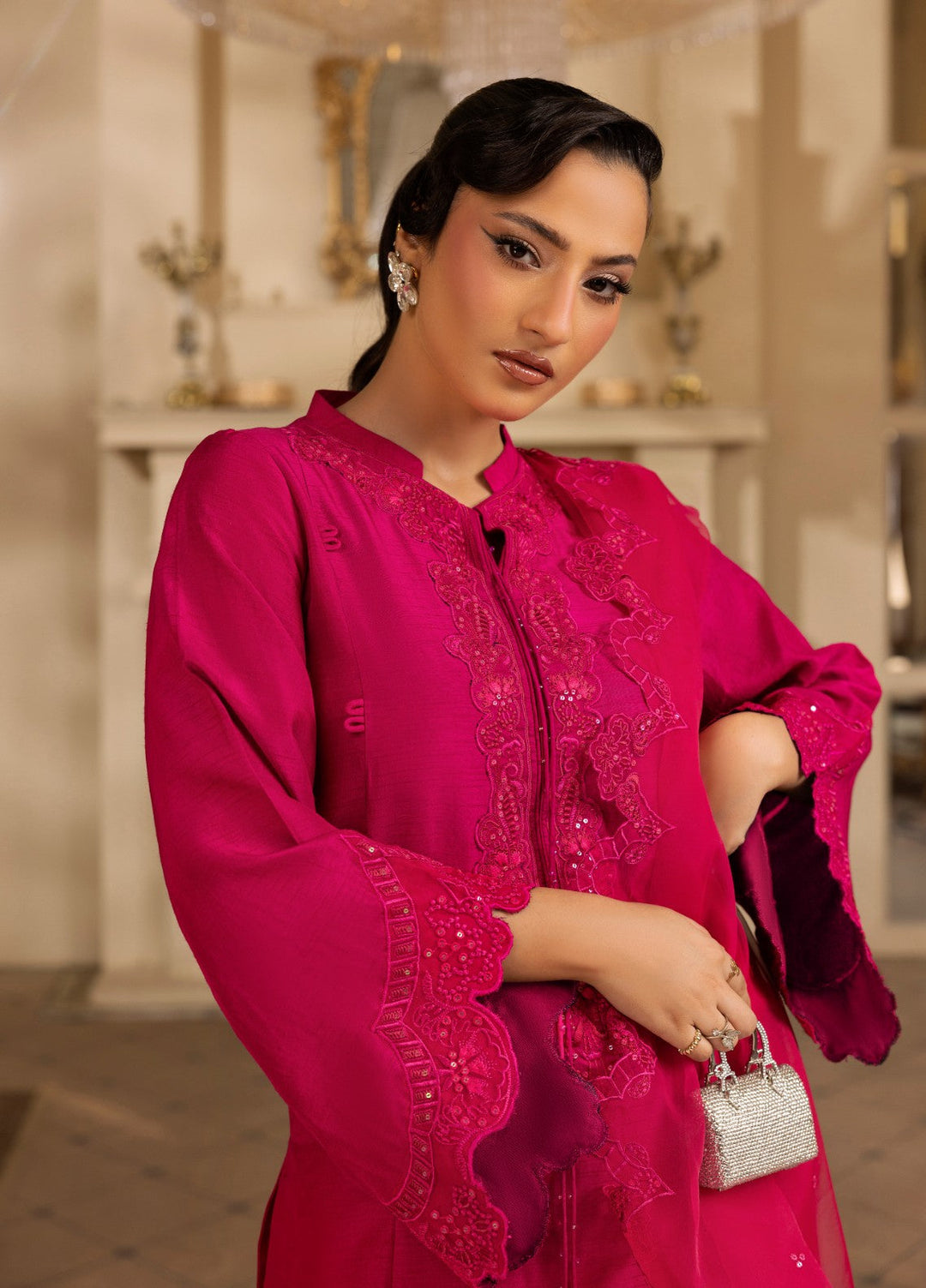 Style Nova by Tessa Pret 3 Piece Raw Silk Velora - Festive Collection
