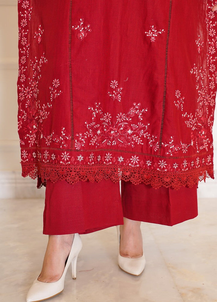 Zyna Unstitched Embroidered Khaddar 3 Piece Rhea - Winter Collection