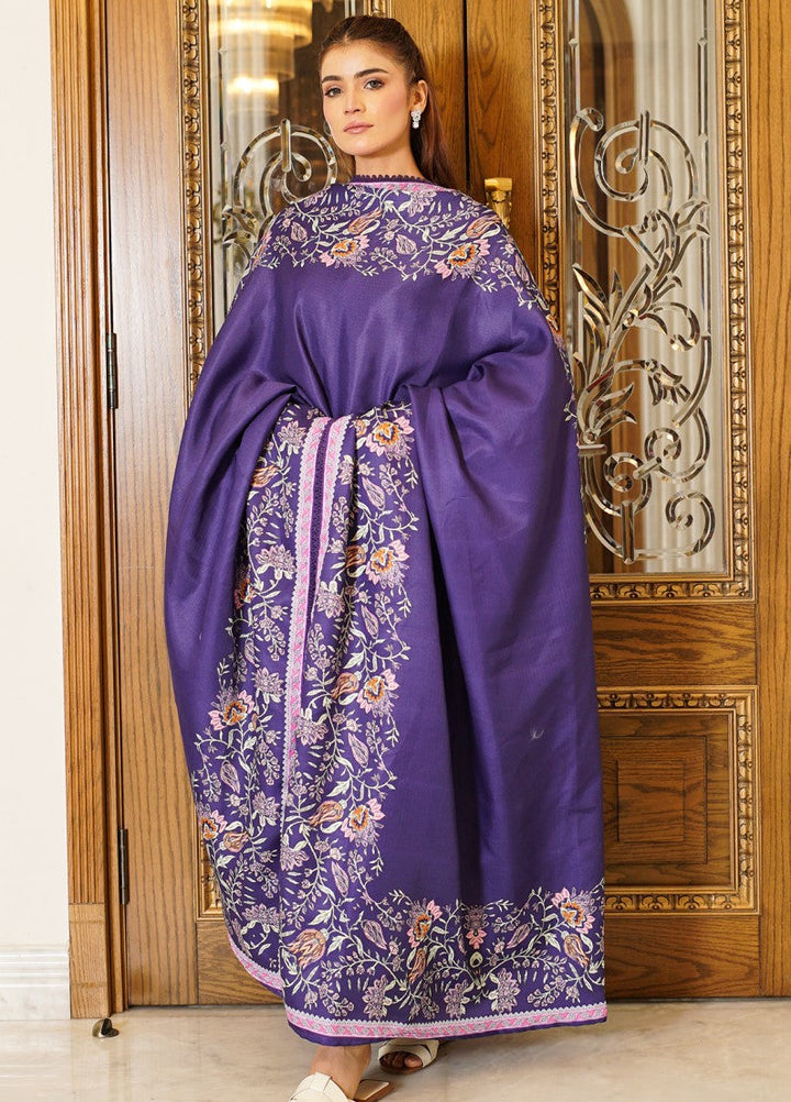 Zyna Unstitched Embroidered Khaddar 3 Piece Vira - Winter Collection