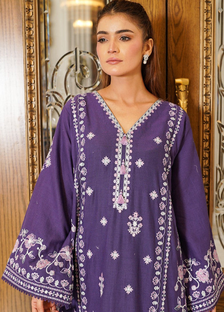 Zyna Unstitched Embroidered Khaddar 3 Piece Vira - Winter Collection