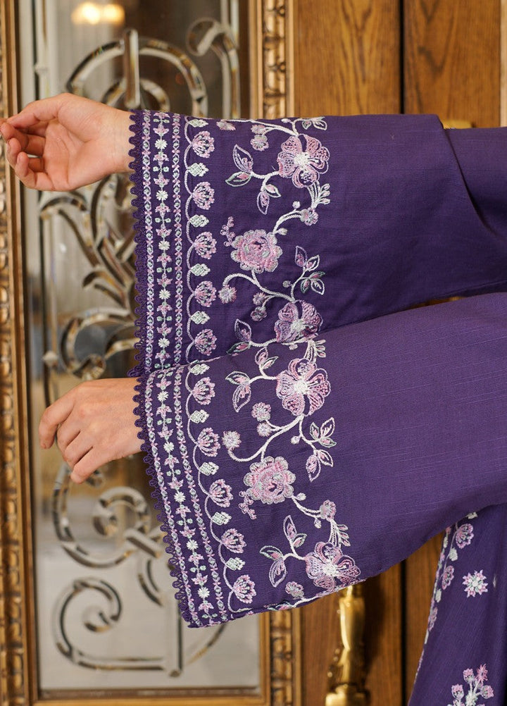 Zyna Unstitched Embroidered Khaddar 3 Piece Vira - Winter Collection